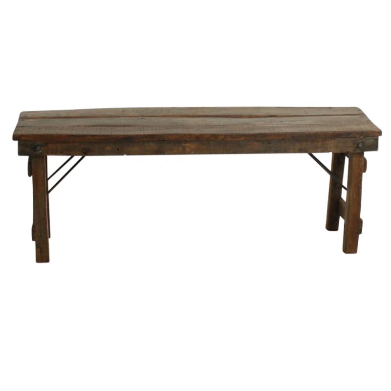 GOA MARKET FOLDING BENCH BROWN - BENCHES