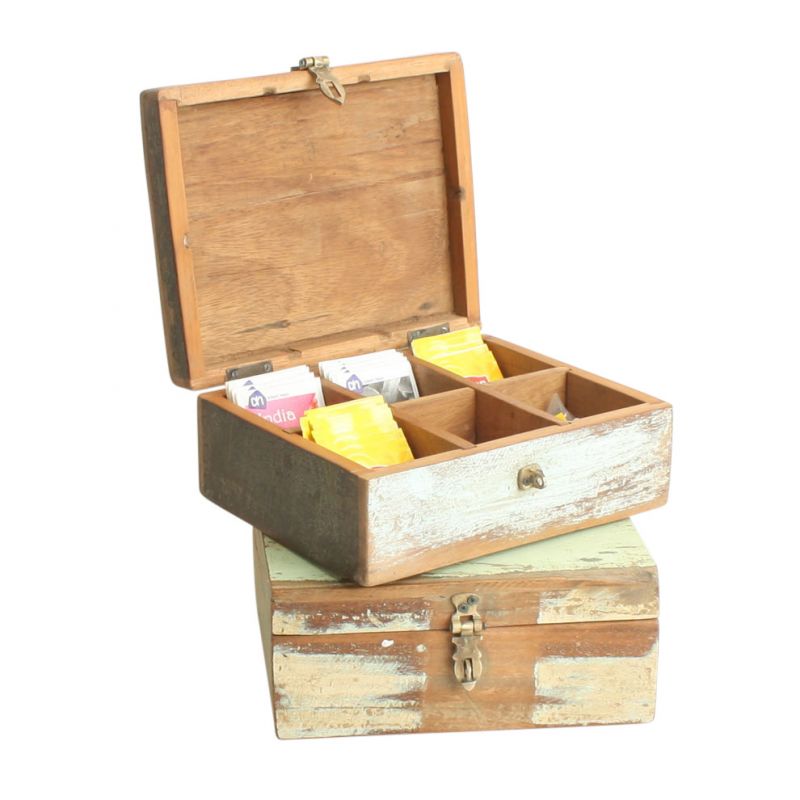 SCRAPWOOD TEA BOX