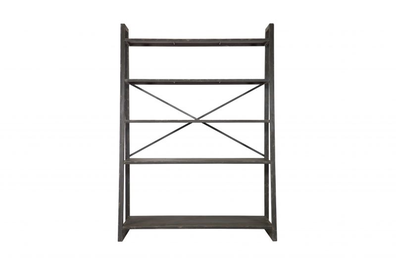BLACK METAL RACK - CABINETS, SHELVES