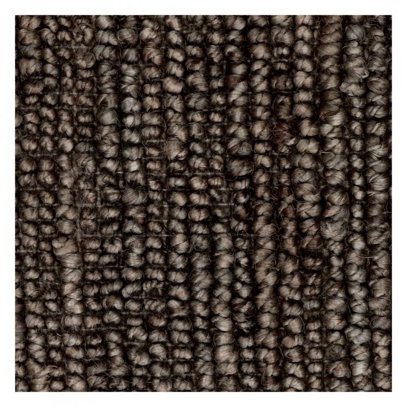 RUG JUTE SMOKE BROWN HAND WOVEN 350