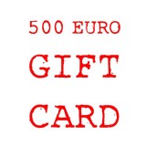GIFT CARD 500 EURO 