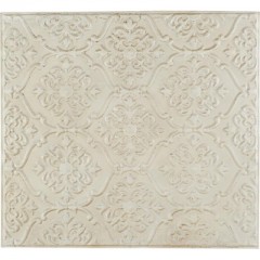 WALL PANEL METAL ANTIQUE WHITE 90 - DECO, PANELS, FRAMES
