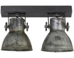 WALL LAMP 2 LIGHTS ZINK   - WALL LAMPS