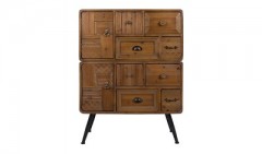 CABINET LOVE SOLID WOOD ANTIQUE FINISH - CABINETS, SHELVES