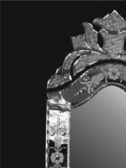 Venetian mirror standing rectangle 