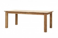 GOA NATUR TEAK DINING TABLE 3 SIZES - DINING TABLES