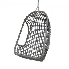OUTDOOR HANGING CHAIR PE BLACK 